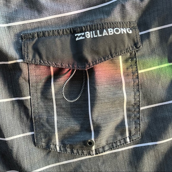 Billabong Board stipe Shorts Men Size 38 - Picture 9 of 16